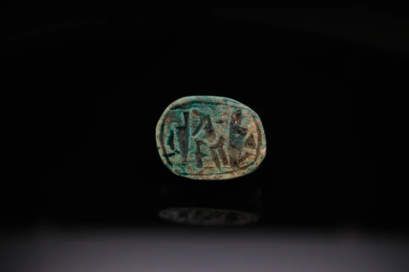 Egyptian Faience Scarab - Image 2