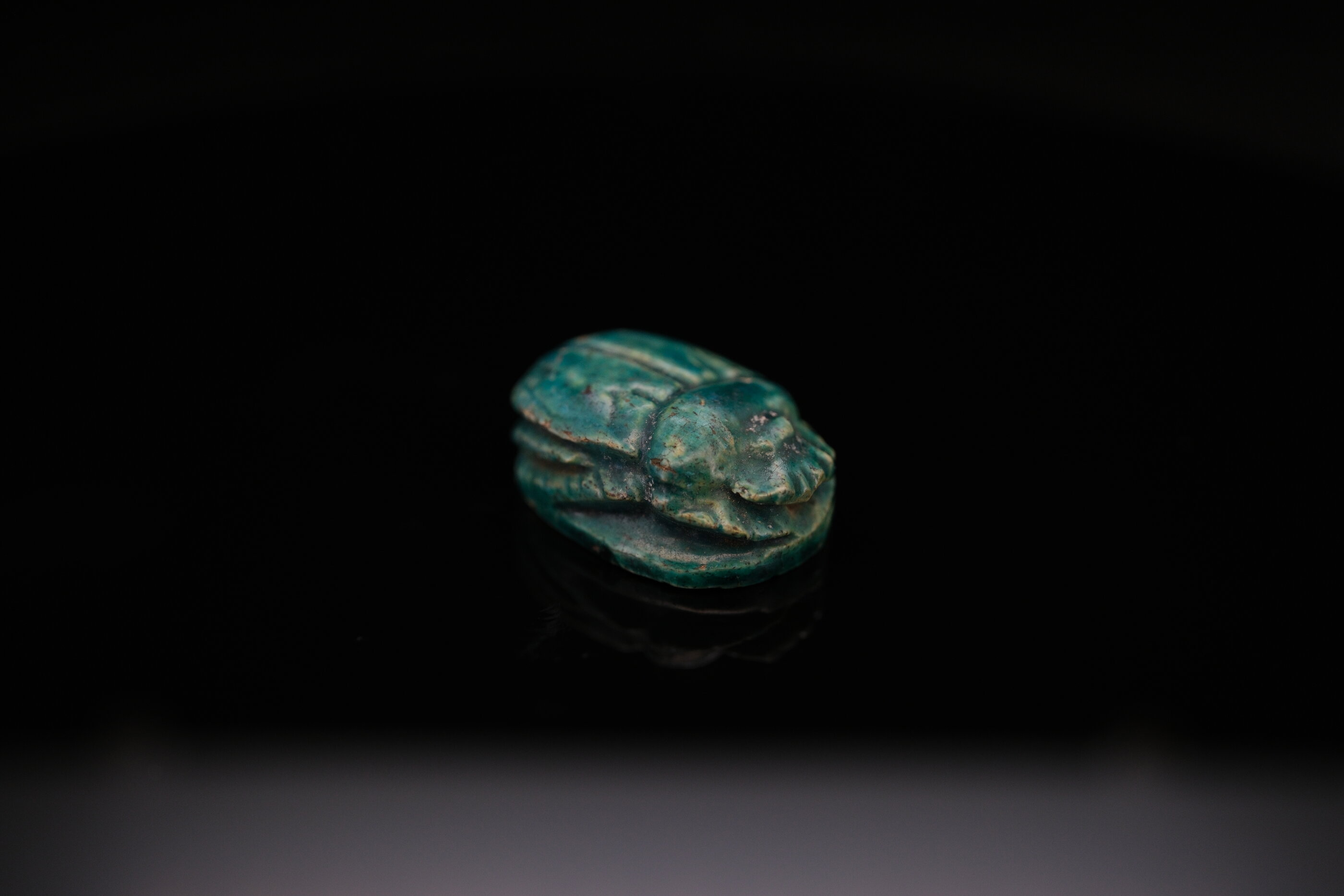 Egyptian Faience Scarab - Image 3