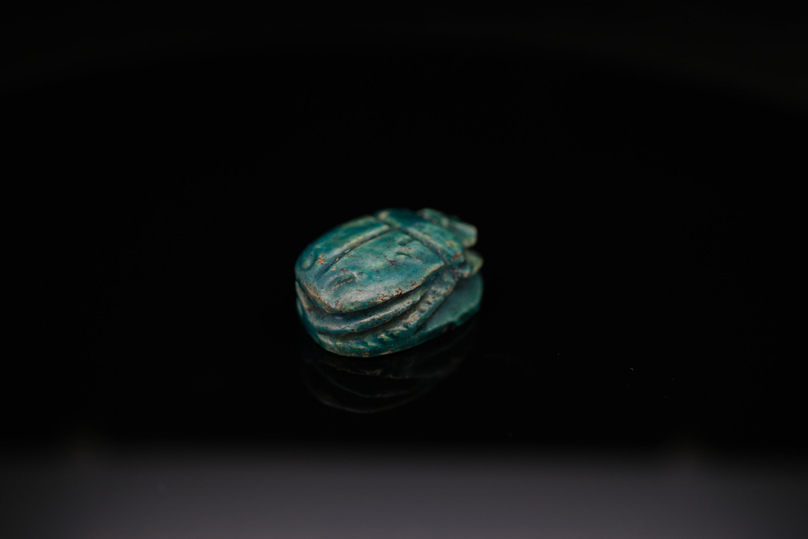 Egyptian Faience Scarab - Image 5
