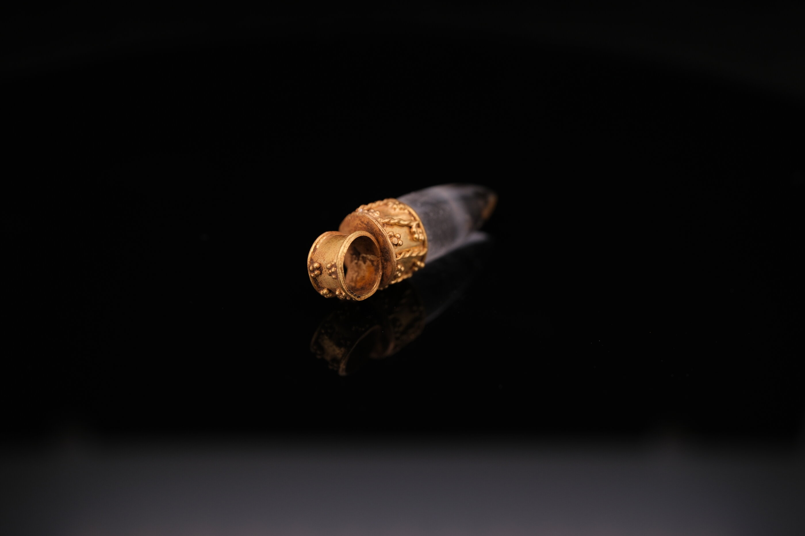 Gold & Rock Crystal Pendant - Image 4