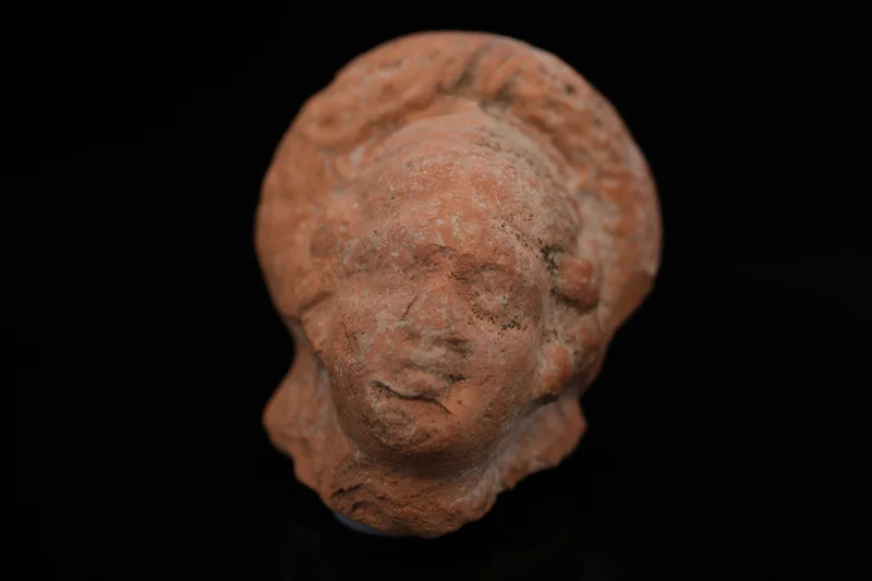 Hellenistic Terracotta Female Head