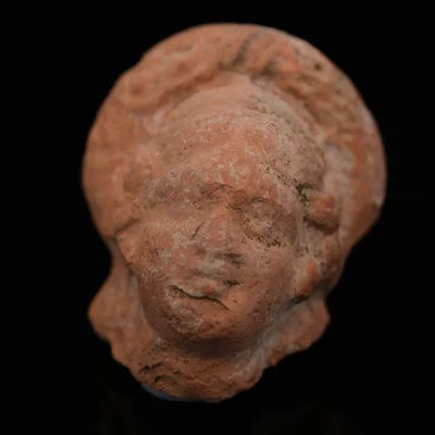 Hellenistic Terracotta Female Head