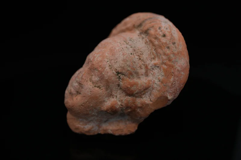 Hellenistic Terracotta Female Head - Image 2