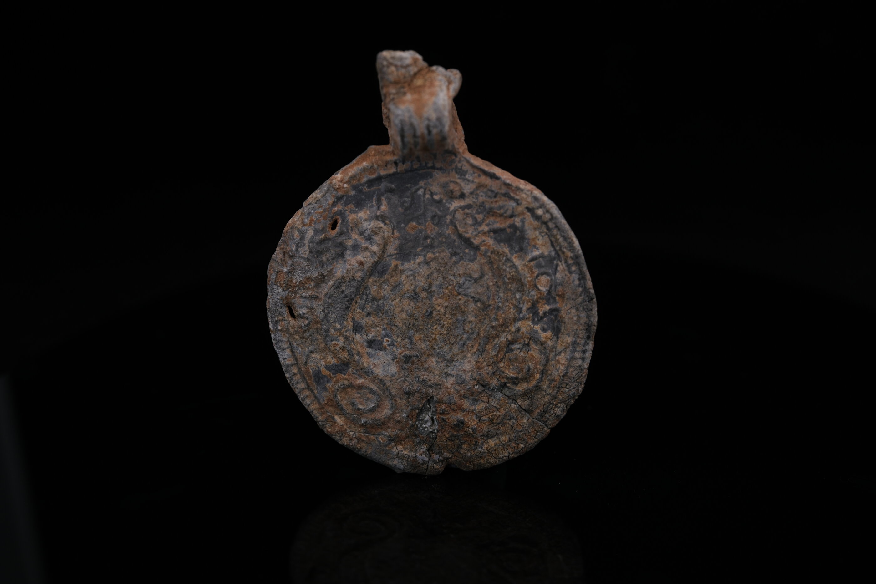 Lead Amulet with Magical Inscription - Image 3