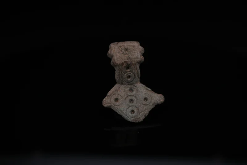 Roman Bronze Fibula Fragment
