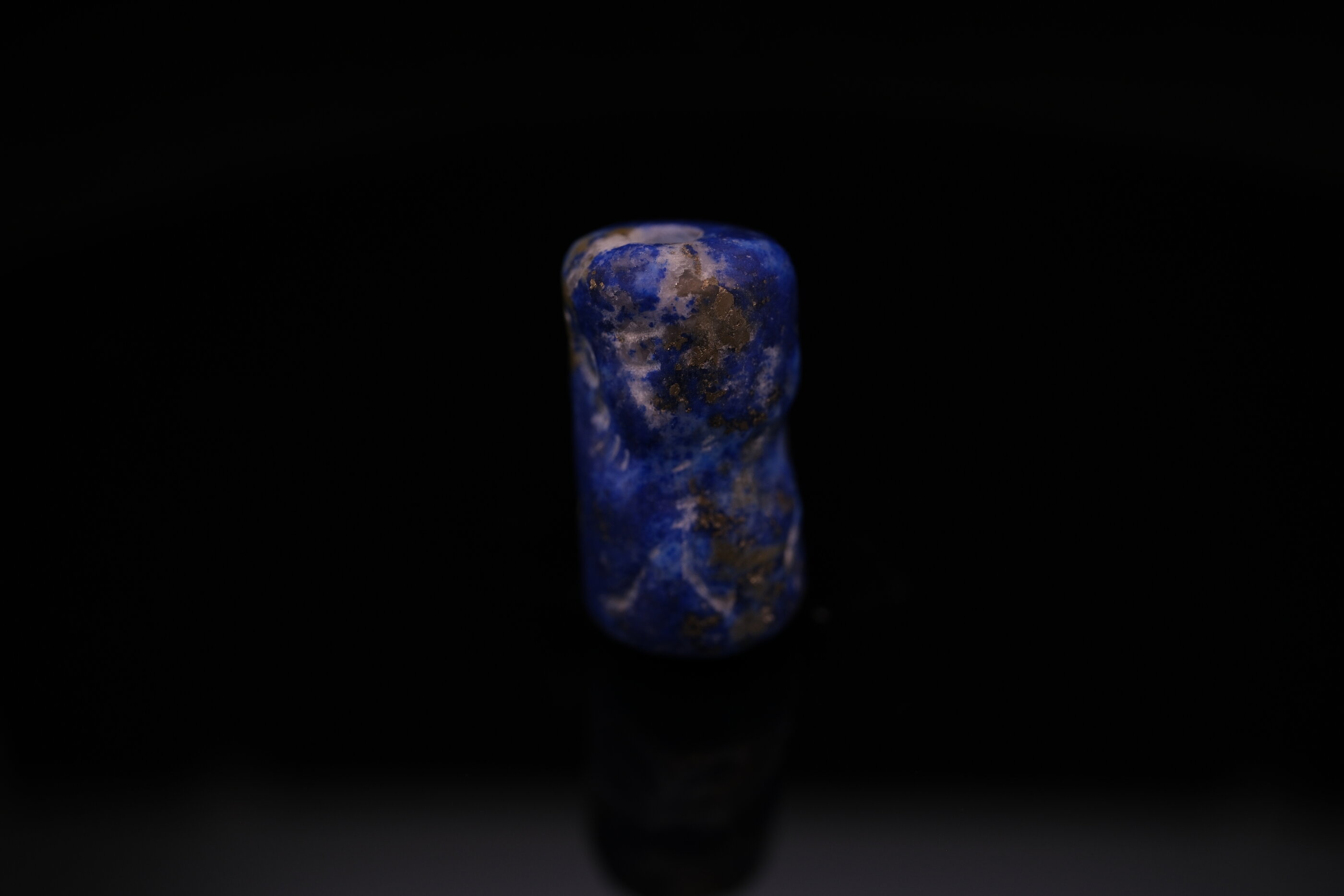 Uruk Period Lapis Lazuli Cylinder Seal