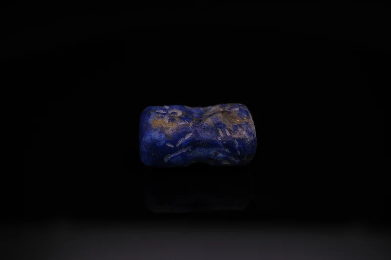 Uruk Period Lapis Lazuli Cylinder Seal - Image 2